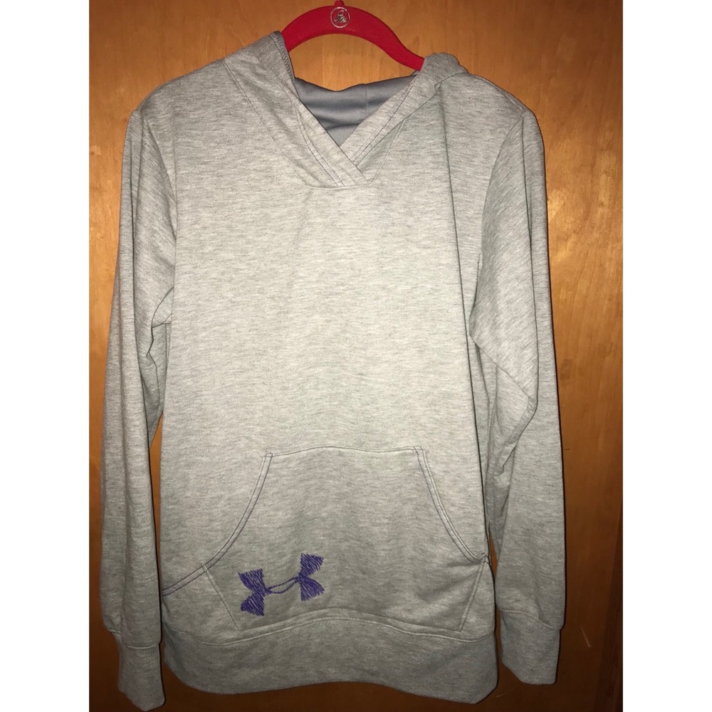 Gray Under Armour Hoodie!